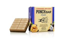 Punch Edibles & Extracts - Punchbar - Peanut Butter - Milk Chocolate Crunch 10pk - 100mg