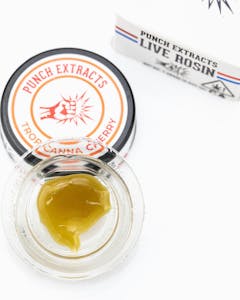 Punch - [Punch] Live Rosin Badder Tier 3 - 1g - Raspberry Zherbert (H)