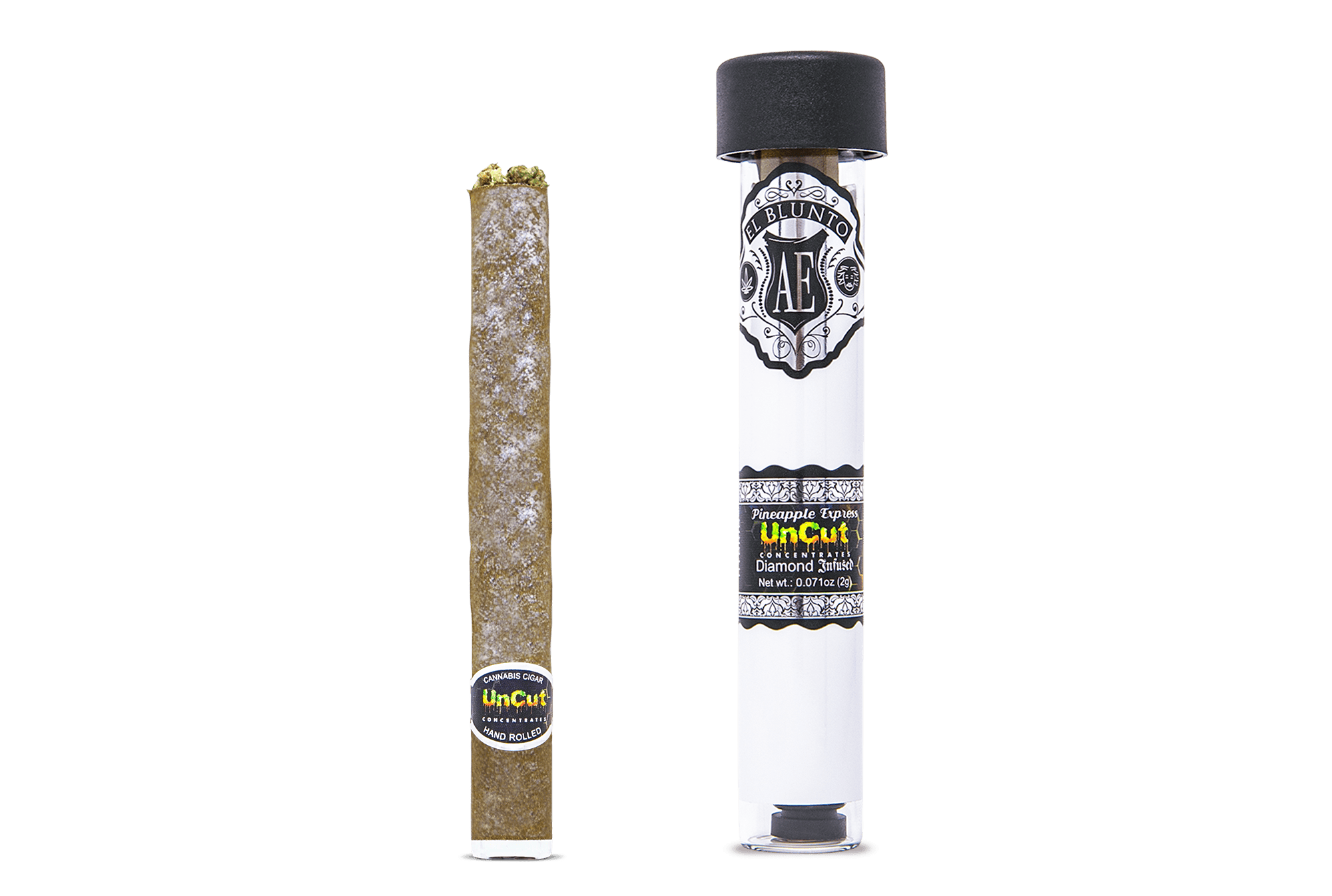 El Blunto x Uncut - Pineapple Express - 2G Cannagar - Diamond Infused