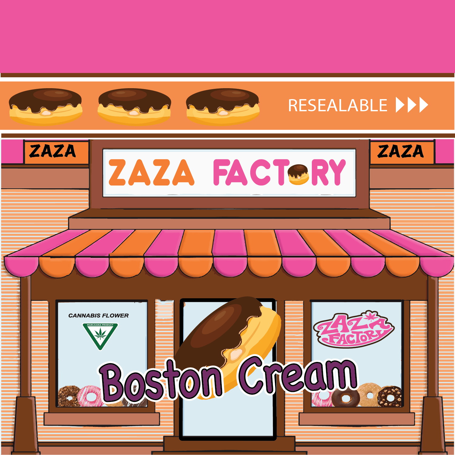 Boston Cream by ZaZa Factory