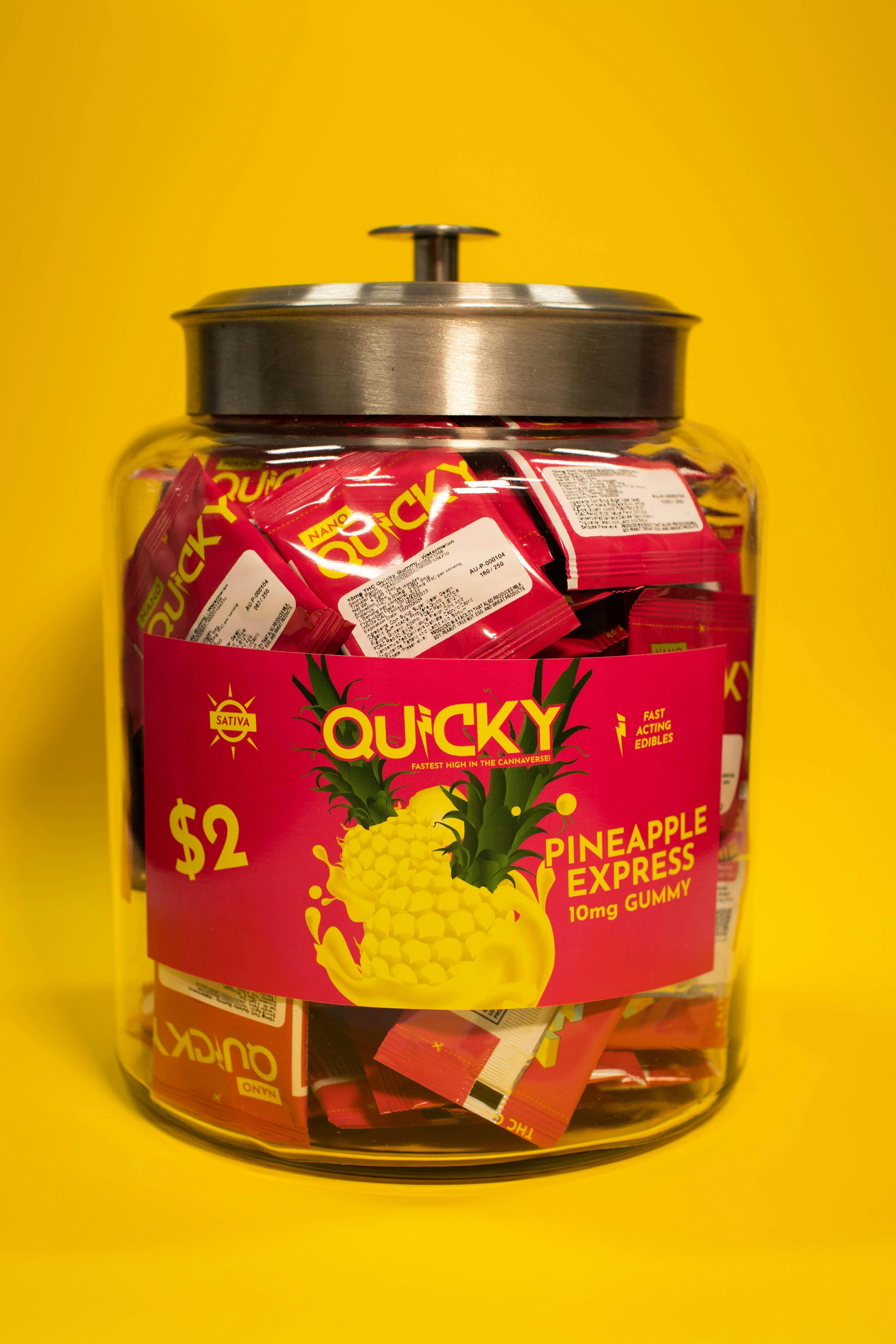 Quicky 10mg Single Gummies (250ct) - Watermelon (Indica)