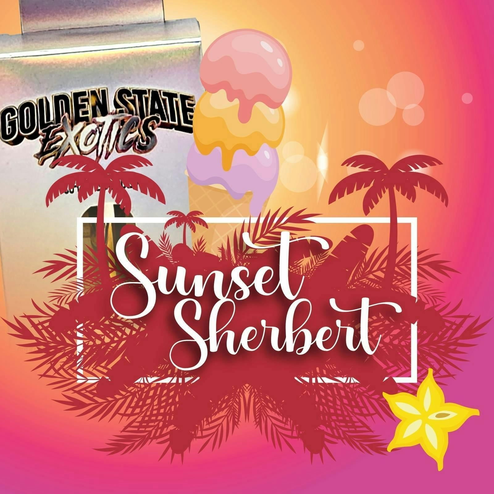 Sunset Sherbert 1g Cartridge