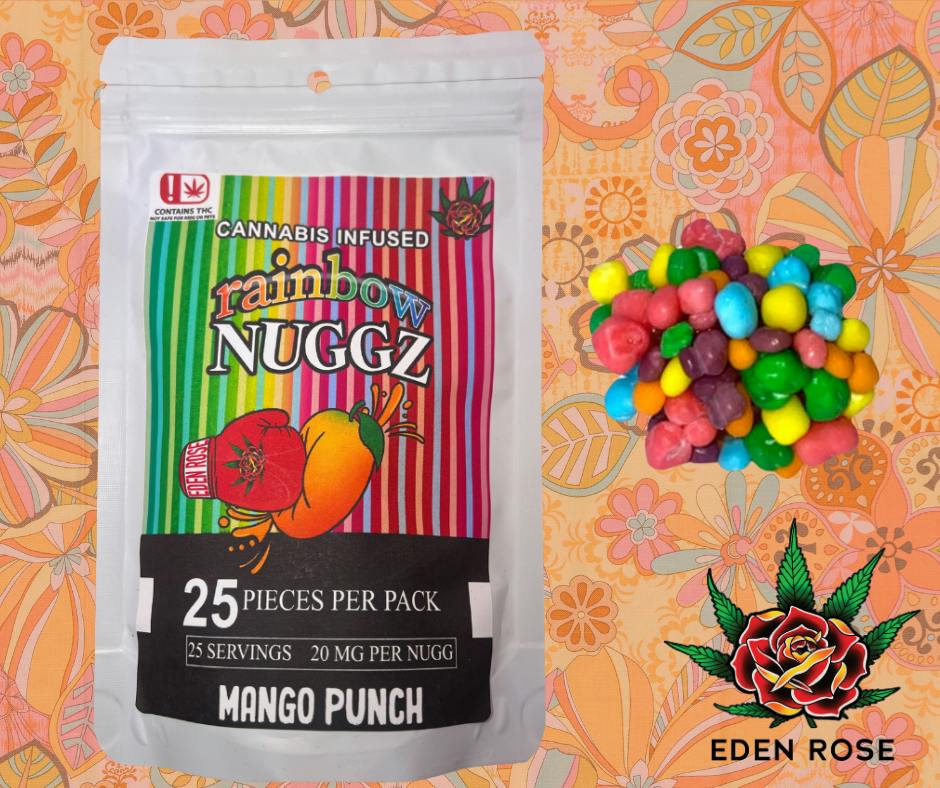 500MG Rainbow Nuggz - Mango Punch