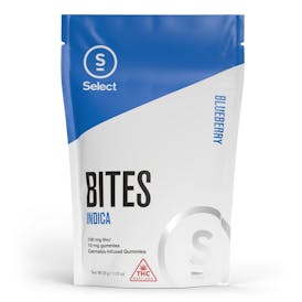 Blueberry Classic Bites 10pk (100mg) | Indica | MD