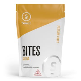 Passion Fruit Classic Bites 10pk (100mg) | Sativa | MD