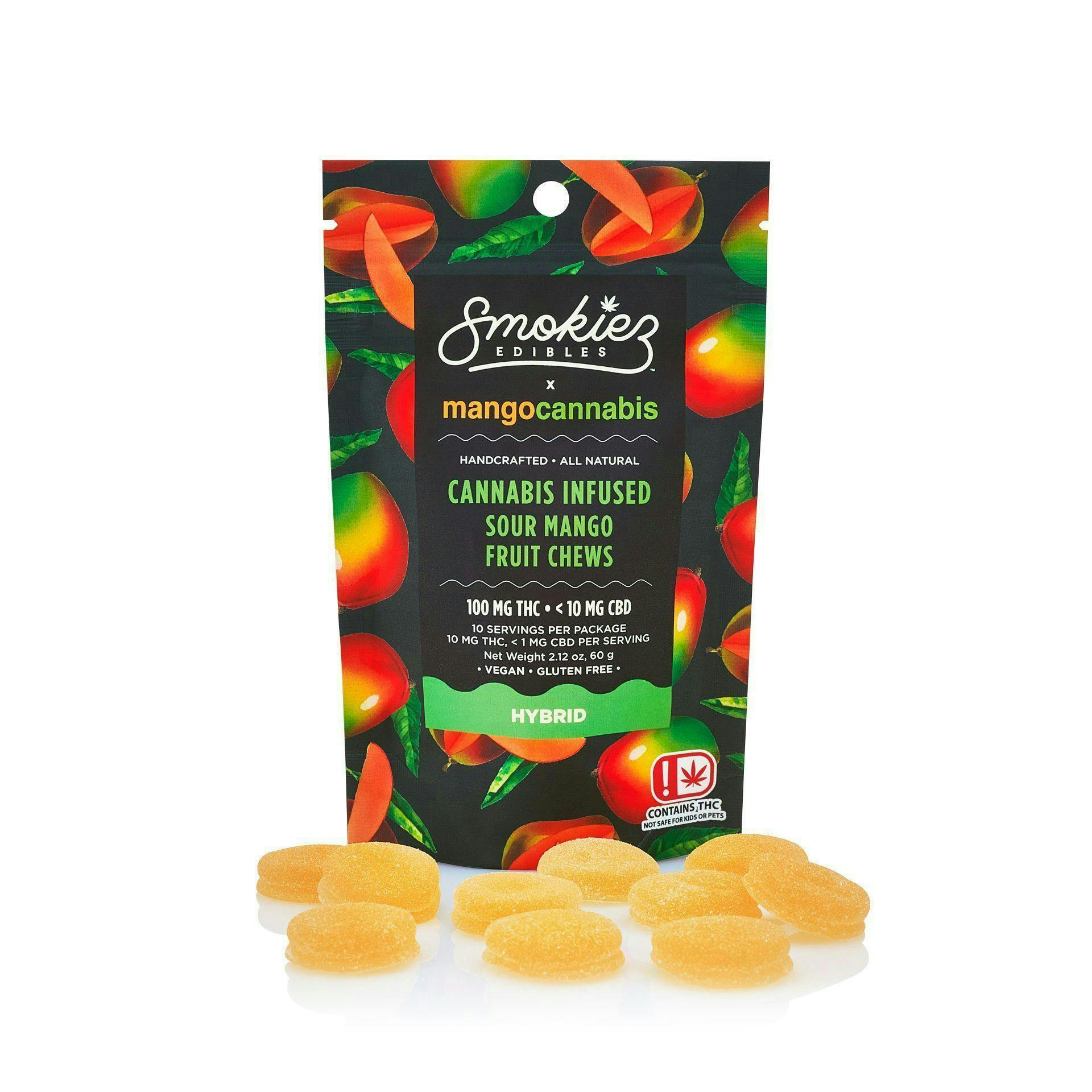 Smokiez Edibles: Sour Mango Fruit Chews