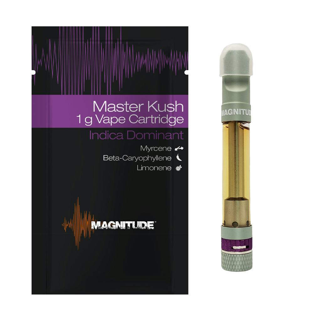 Master Kush Live Terp 1g Cartridge by Magnitude