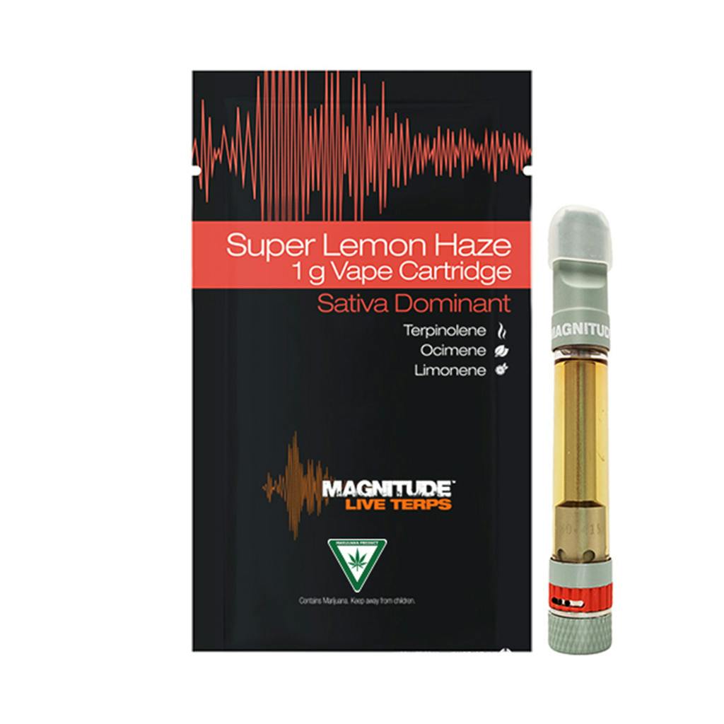 Super Lemon Haze Live Terp 1g Cartridge by Magnitude