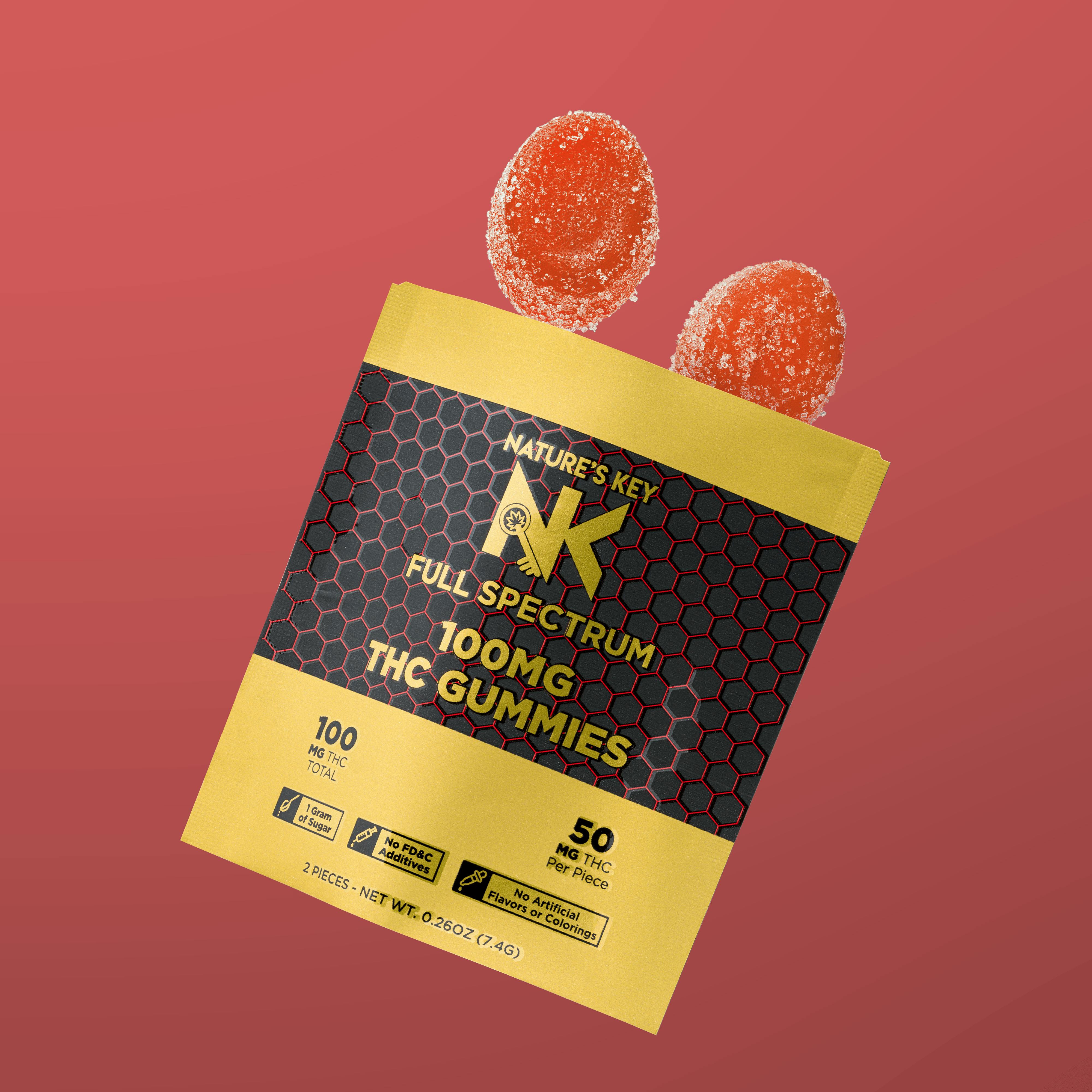 Strawberry Peach Serve Gummies