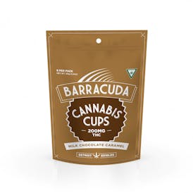 Barracuda Cups - Milk Chocolate Caramel - 200mg THC