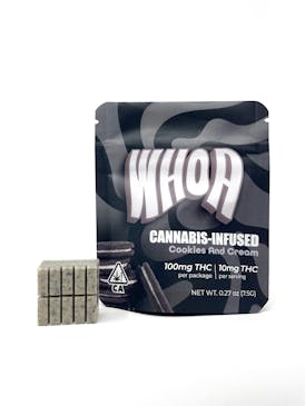 WHOA Cookies and Cream - Bite (100mg)