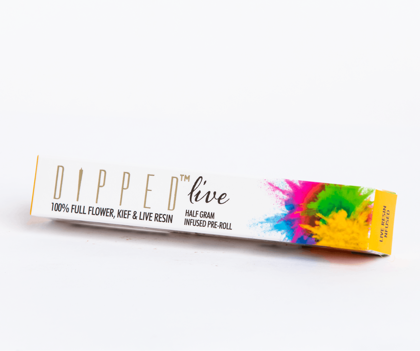 DIPPED Live Resin Infused Preroll .5g Grape Krush x Rainbow Sugar (2