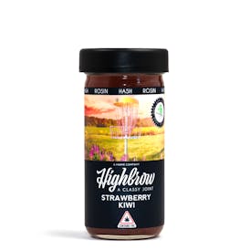 Highbrow Hash Rosin Strawberry Kiwi Drink 100mg - Adult Use