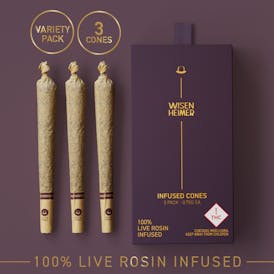 Wisenheimer Rosin Infused Cones - VARIETY PACK
