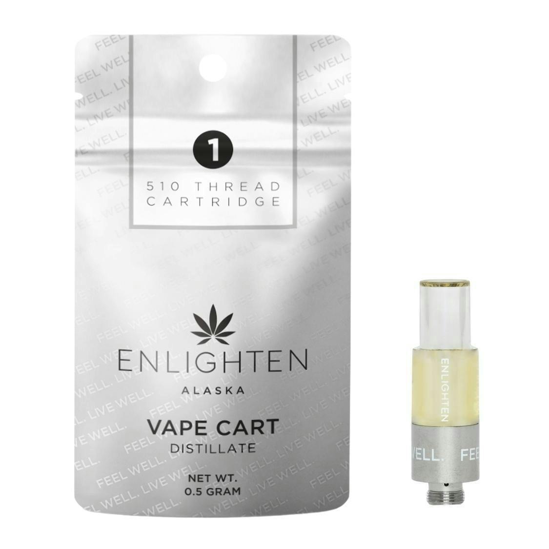 Pina Colada Distillate Cartridge - .5g by Enlighten