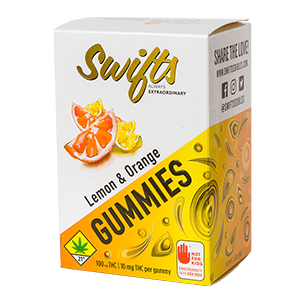 Swifts Gummies Lemon and Orange by Swifts Edibles