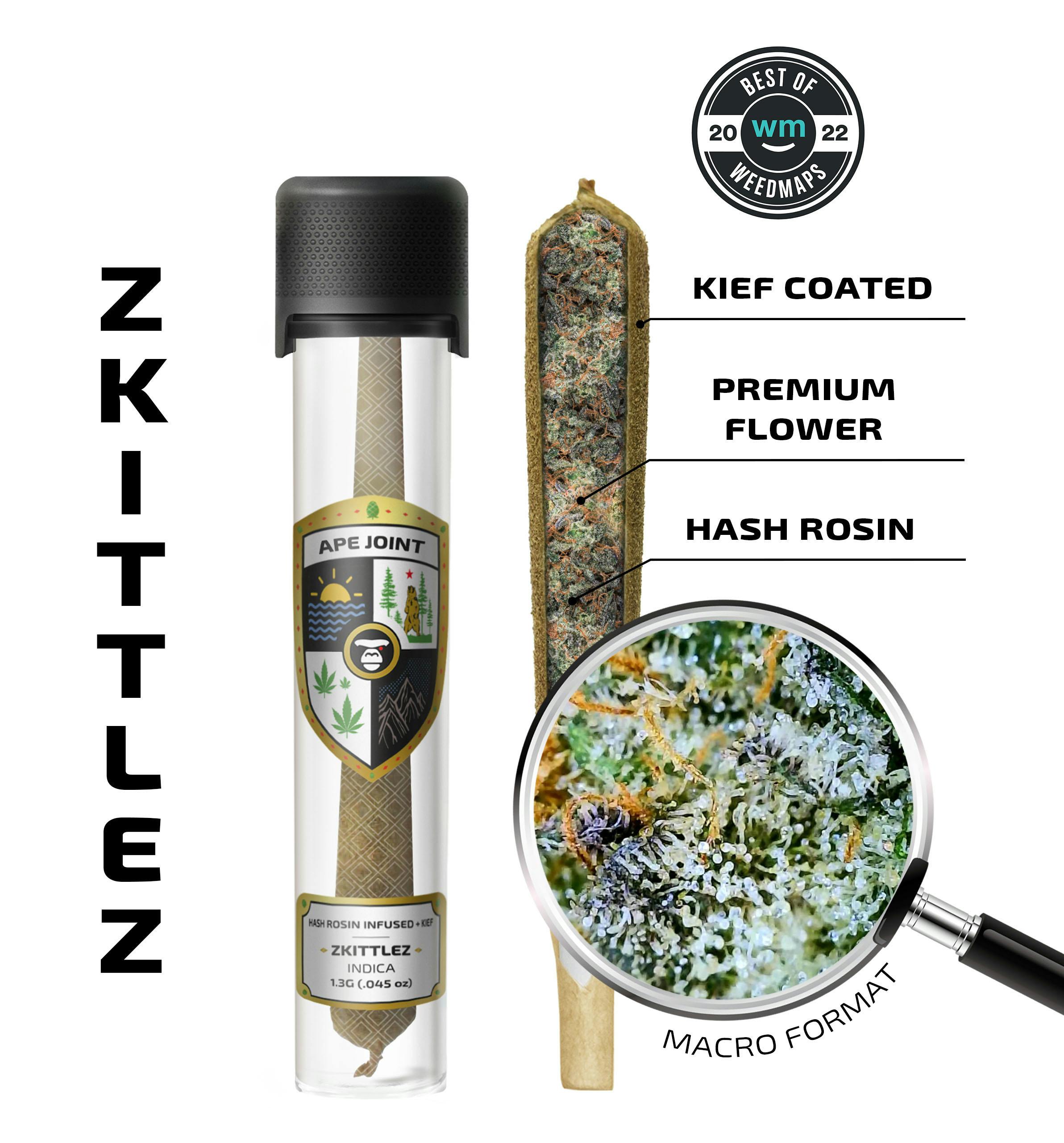 ALIEN OG [Indica] — 7 Diamond Infused Mini Joints (3.5g | 0.5g