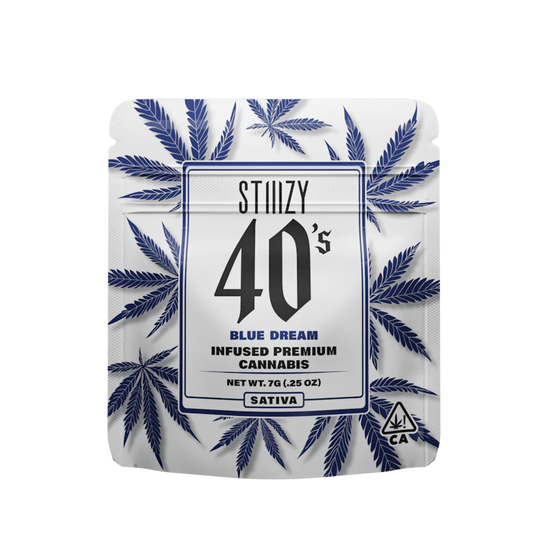 STIIIZY - BLUE DREAM - 7G 40's Infused Flower, Flower