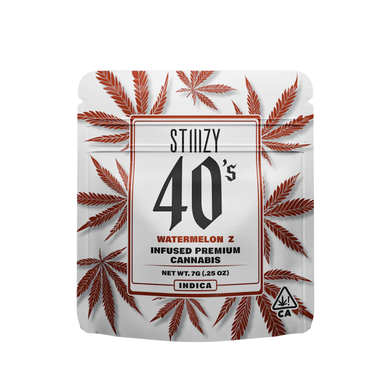 STIIIZY - WATERMELON Z - 7G 40's Infused Flower, Flower