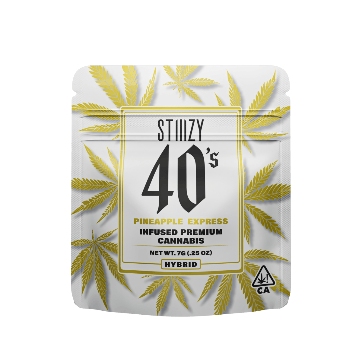 STIIIZY - PINEAPPLE EXPRESS - 7G 40's Infused Flower — Flower