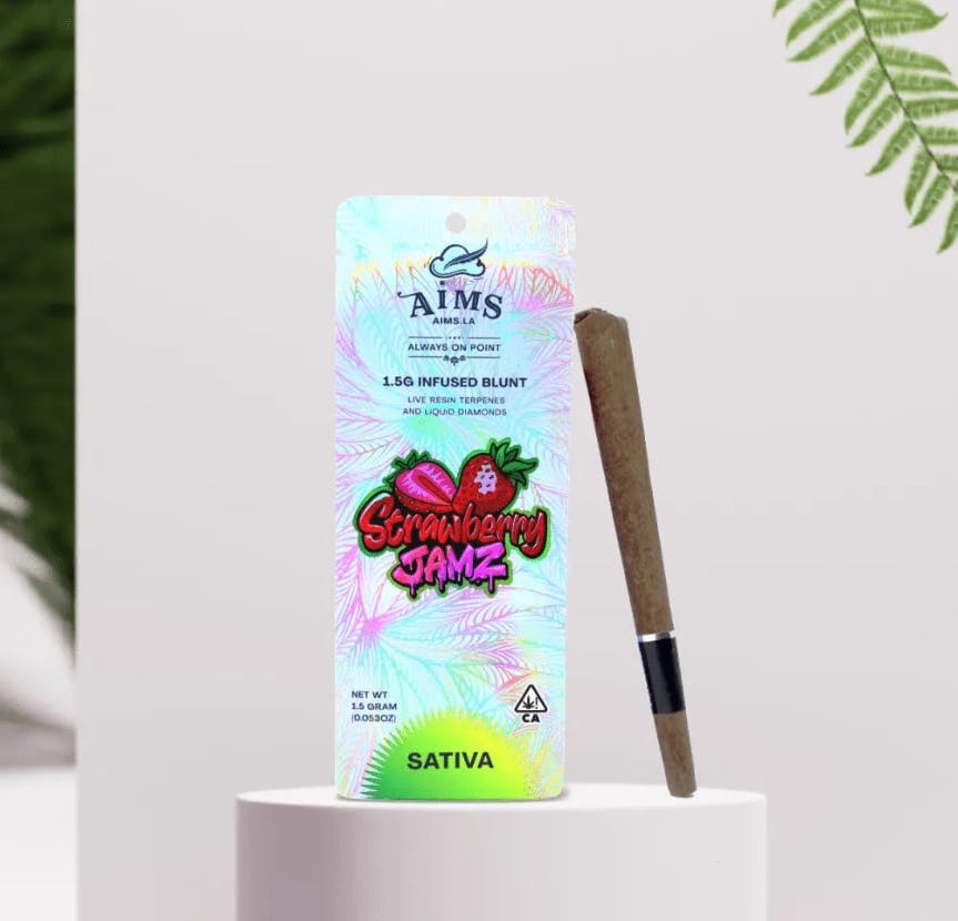 Strawberry Jamz Infused Blunt Grams