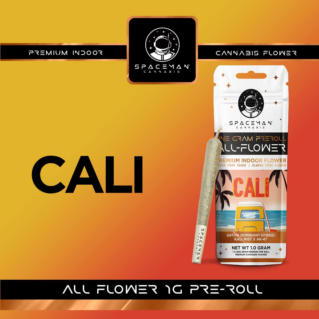 Spaceman - 1g All Flower Pre-Roll - Cali - Spaceman Cannabis