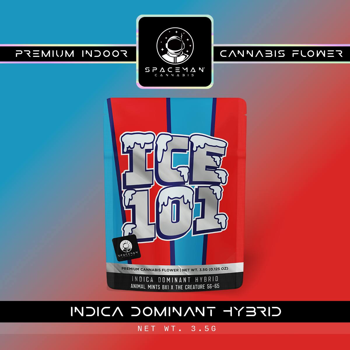 Spaceman - 3.5g Flower - Ice 101 - Spaceman Cannabis