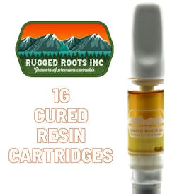 Rugged Roots - GMO 1g Cured Resin Cart