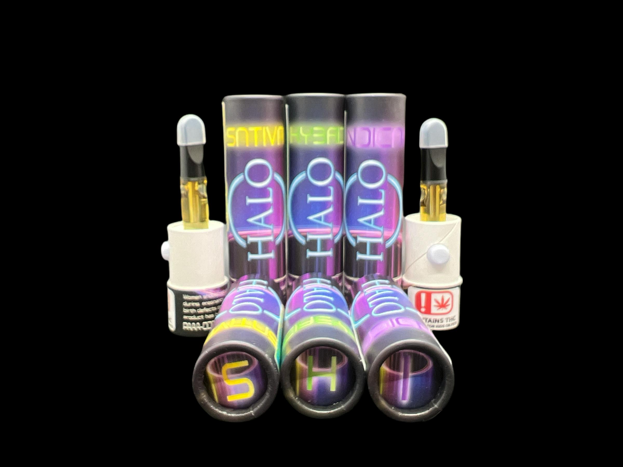 1g Orange Soda Distillate Cartridge by Halo by Sooner Glue