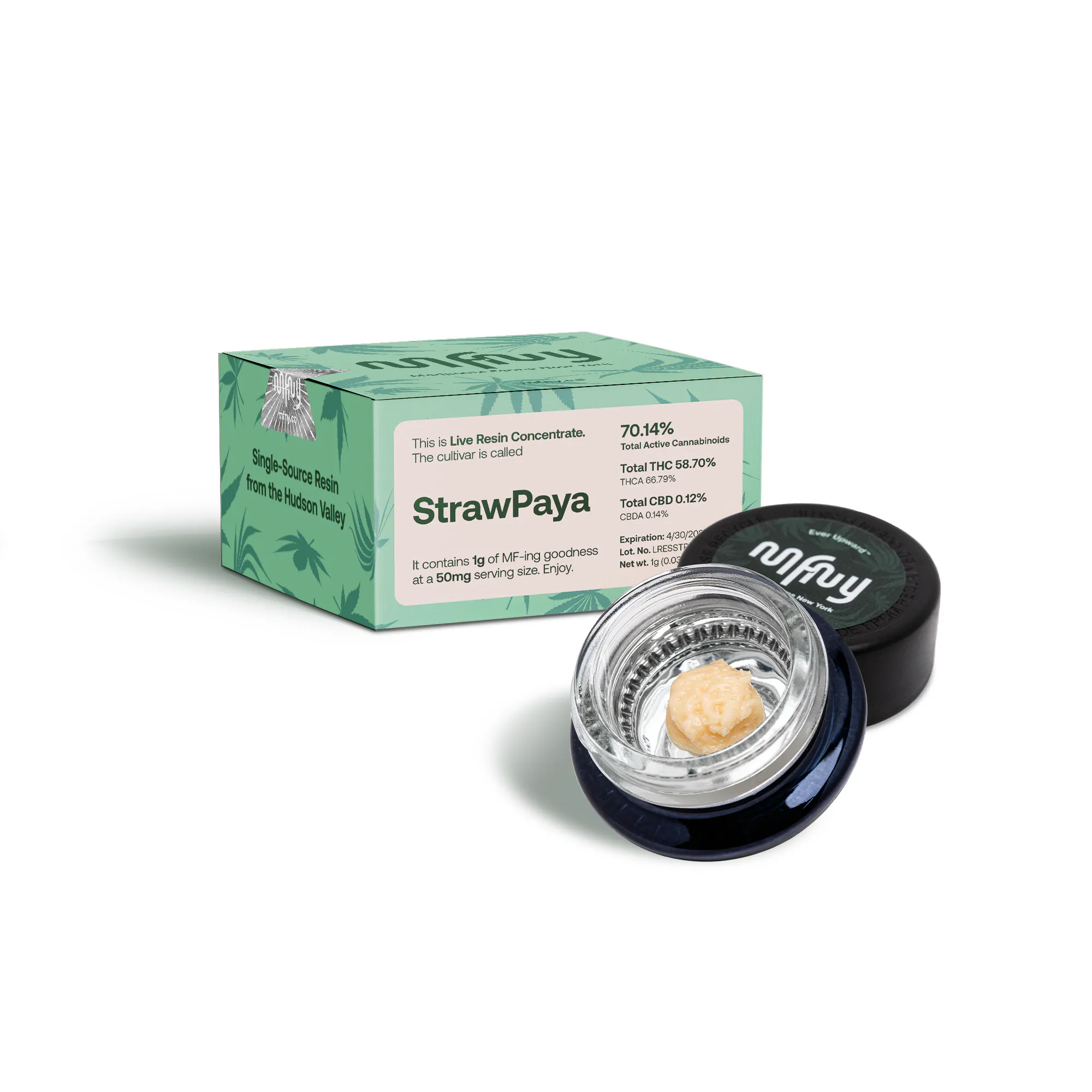 MFNY - MFNY | Concentrate | Live Resin - Strawpaya | 1g Main Image