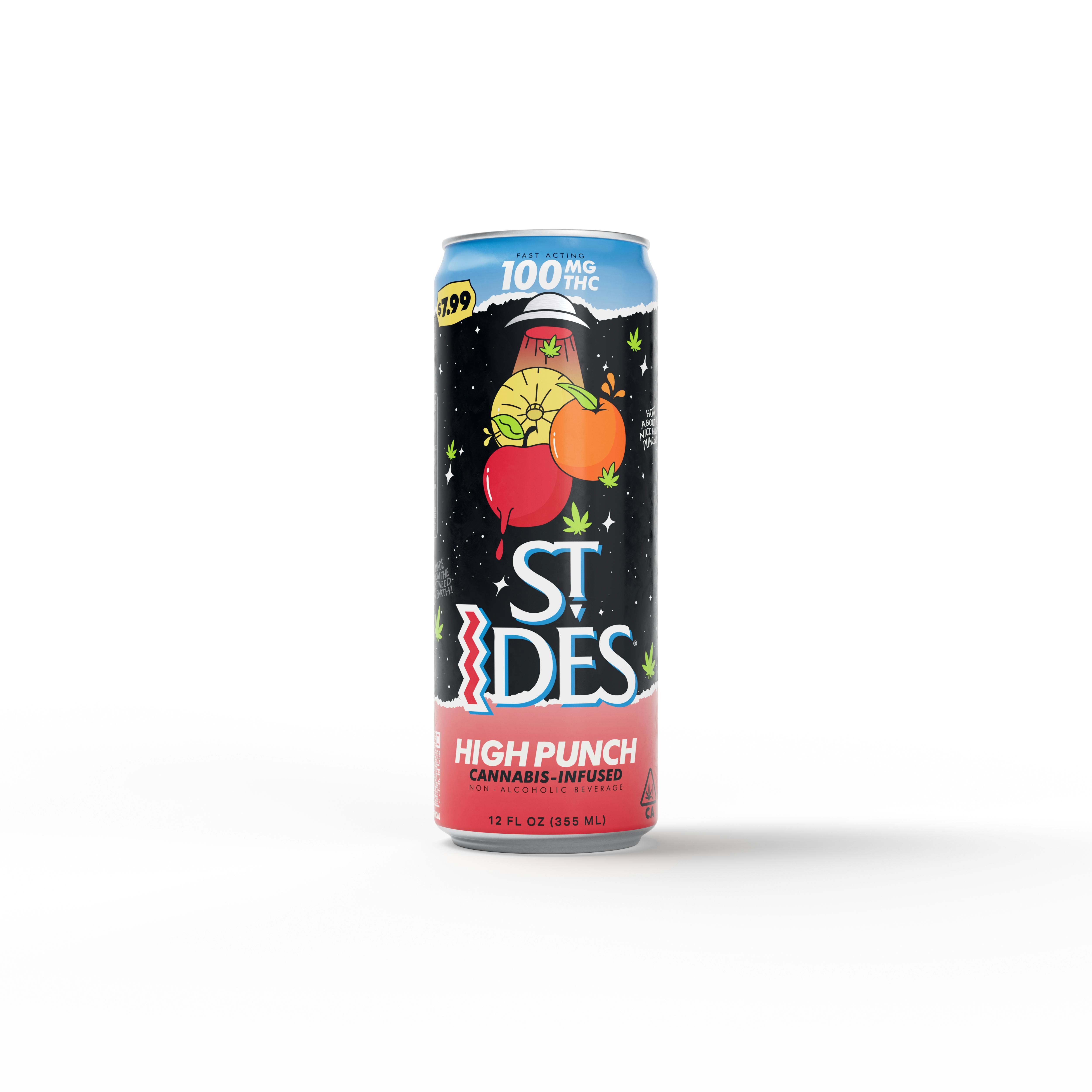 High Punch | Non Carbonated | 100mg | 12 fl oz