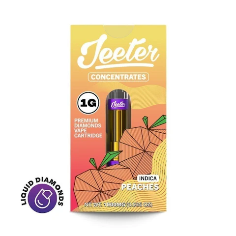 Jeeter Peaches · Premium Diamonds Cartridge · 1g, Cartridges
