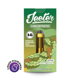 Jeeter Concentrates Diamonds Vape Cartridge - Honeydew