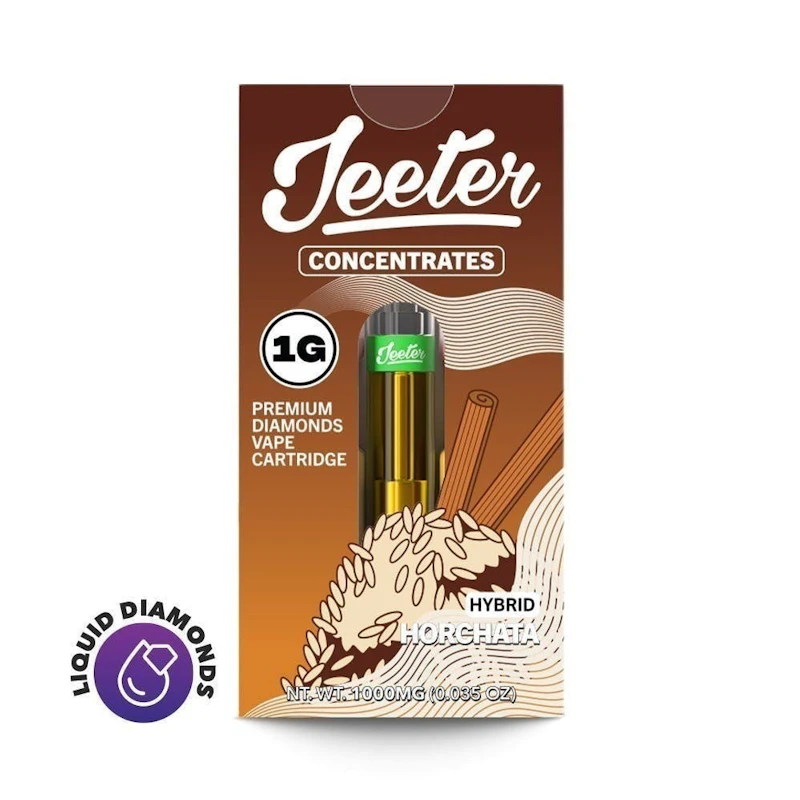 Jeeter Horchata · Premium Diamonds Cartridge · 1g, Cartridges
