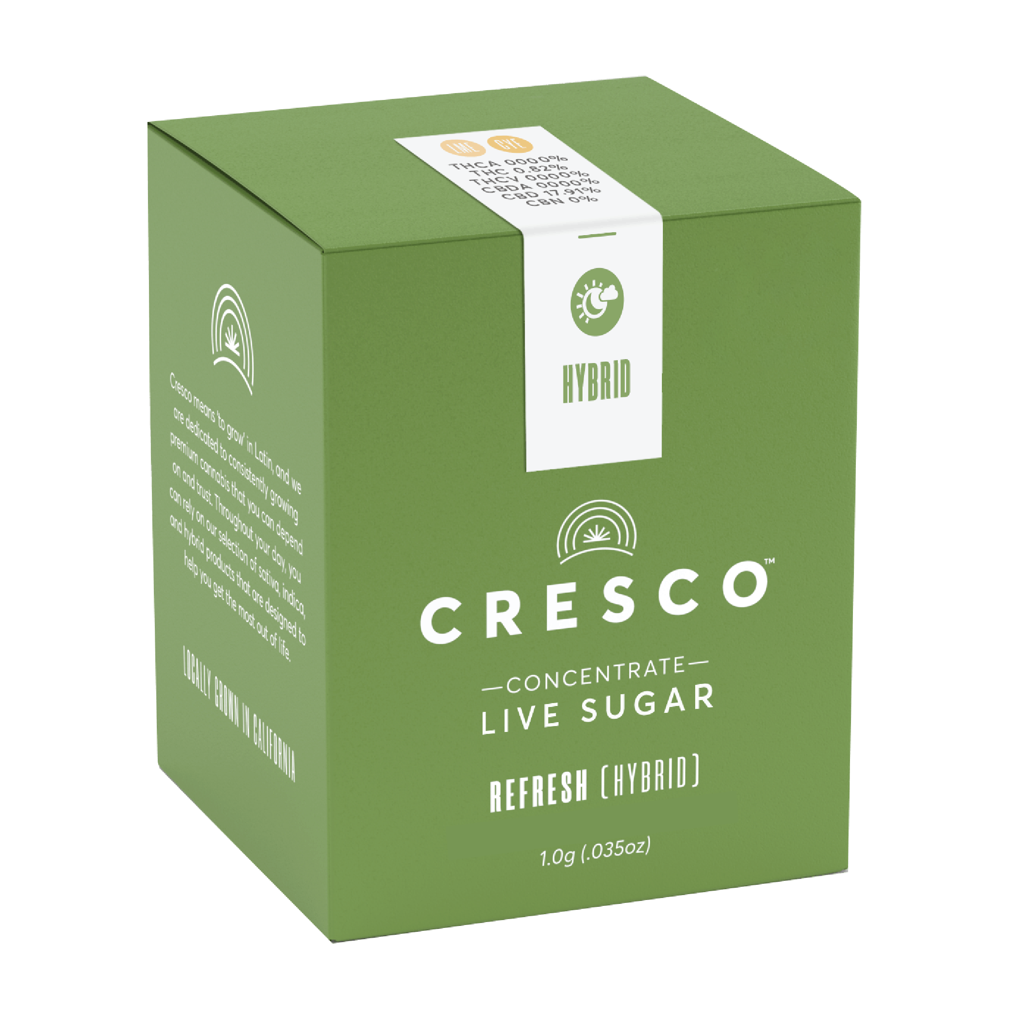 Cresco | Hybrid | Live Resin | Sugar | 0.5g