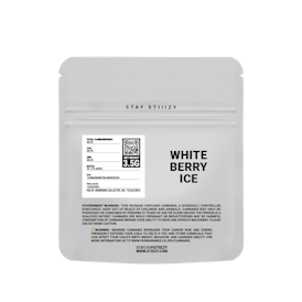 - WHITE BERRY ICE - 3.5G White Label Mylar