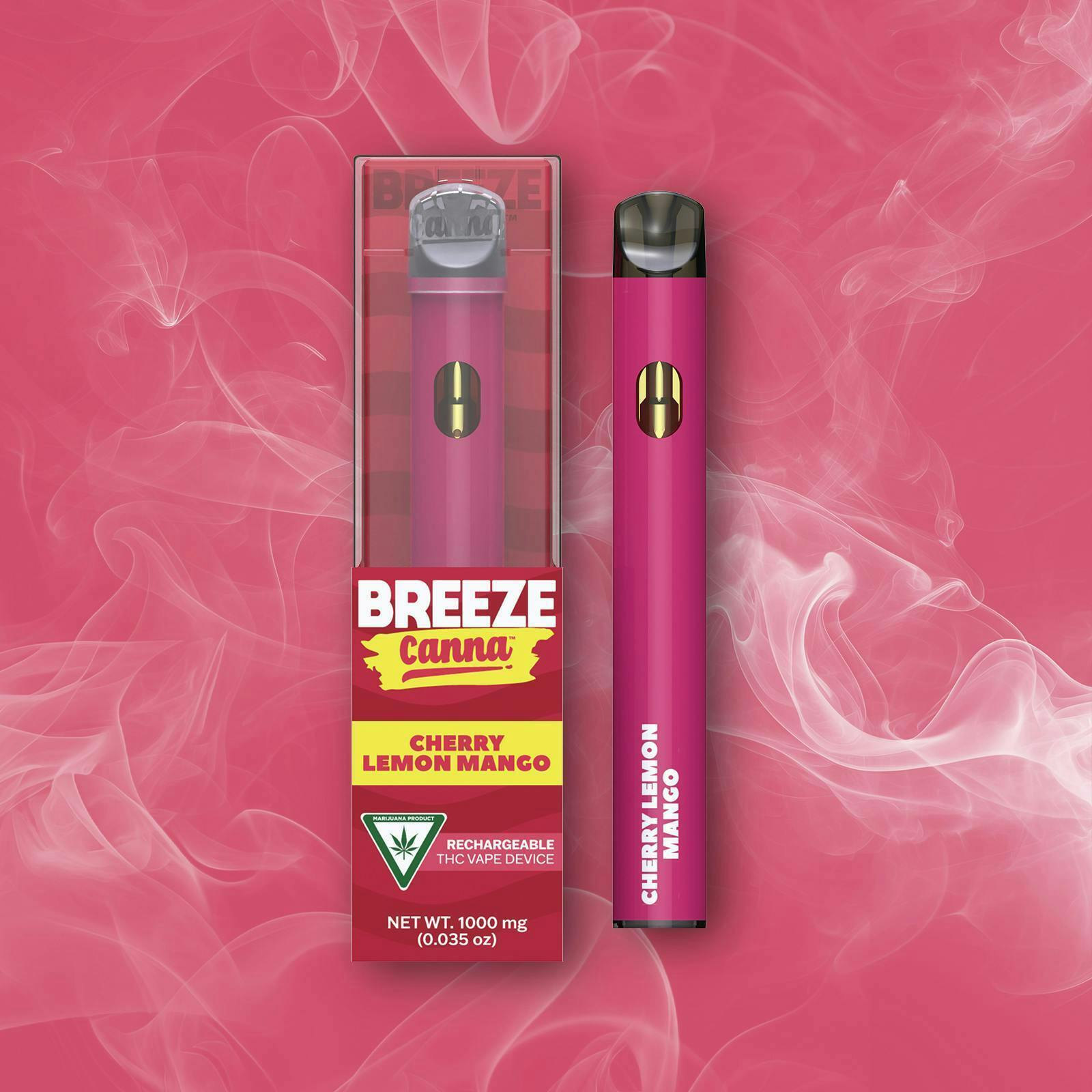 BREEZE Canna | Cherry Lemon Mango | Classic PLUS Disposable | 1g