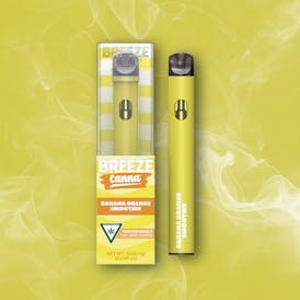 Banana Orange Smoothie - Classic 1g PLUS Vape Device — BREEZE Canna