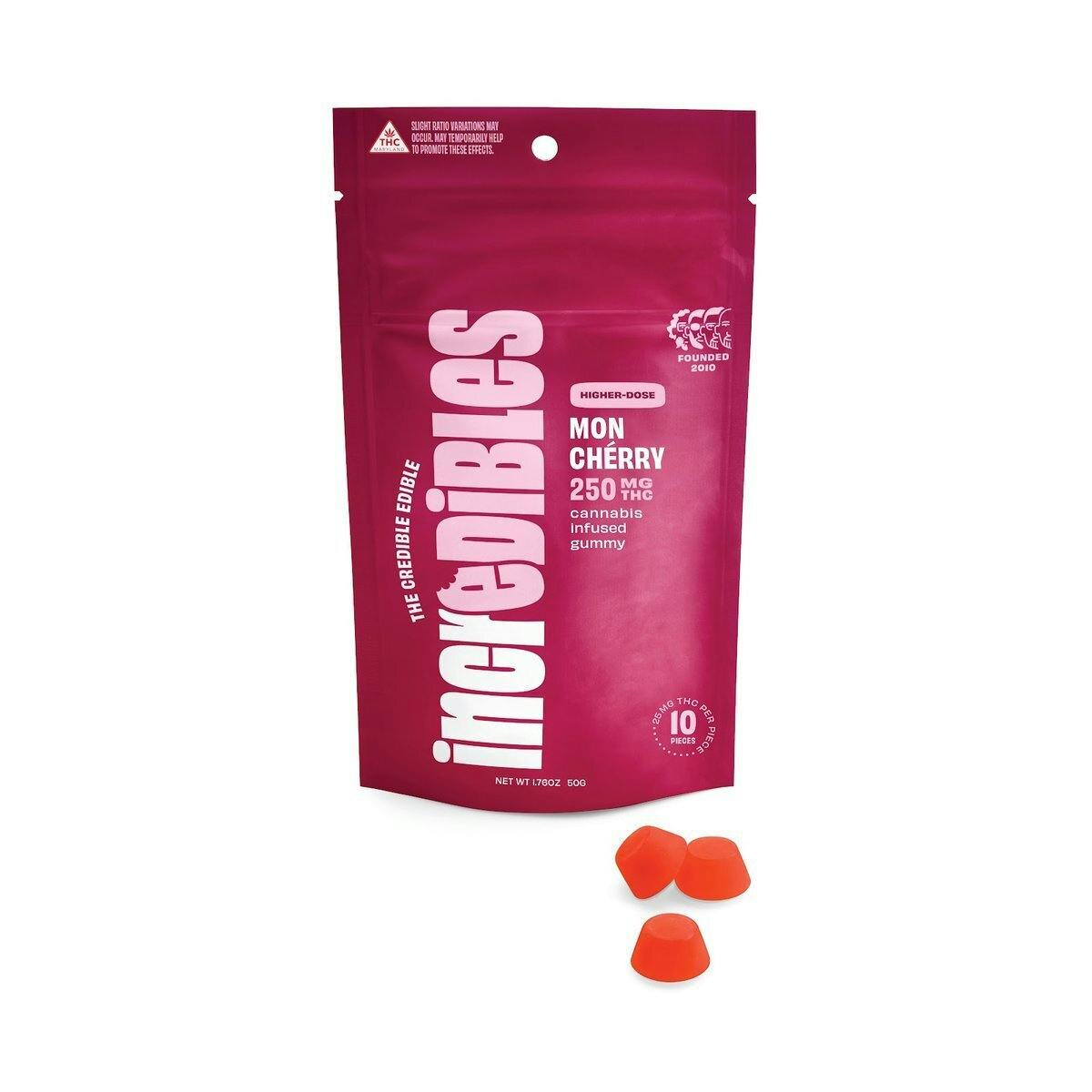 Mon Cherry [10pk] (250mg) by Incredibles