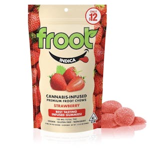 FROOT - Froot - Strawberry Gummies - 100mg