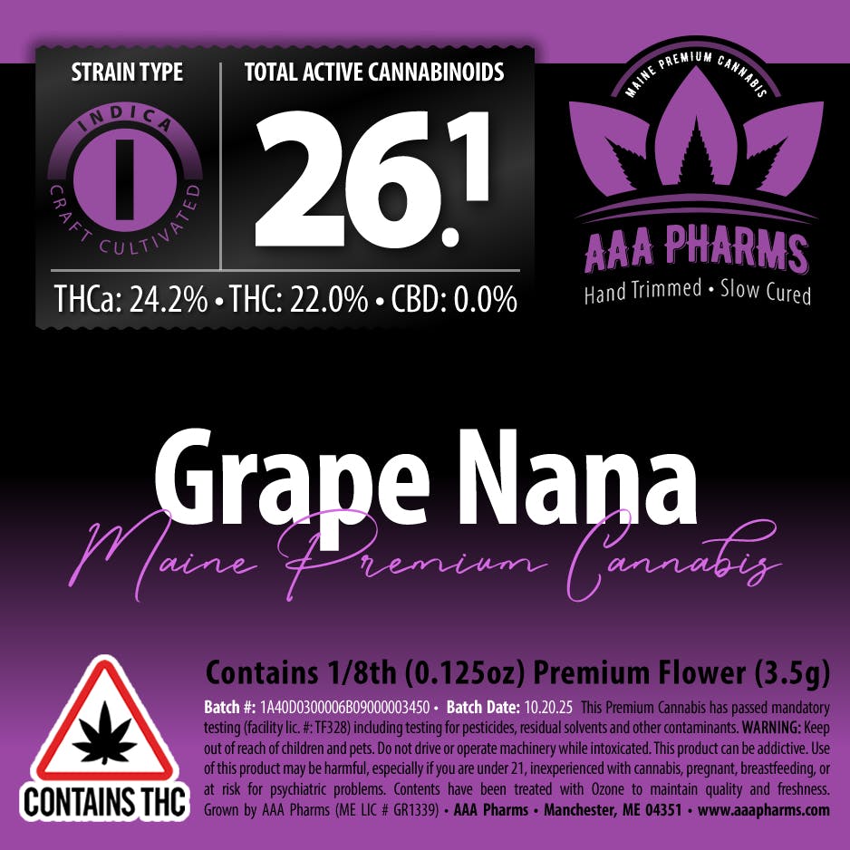 Grape Nana Premium Flower