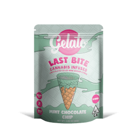 Last Bites Mint Chip Chocolate Mini Cones 100mg