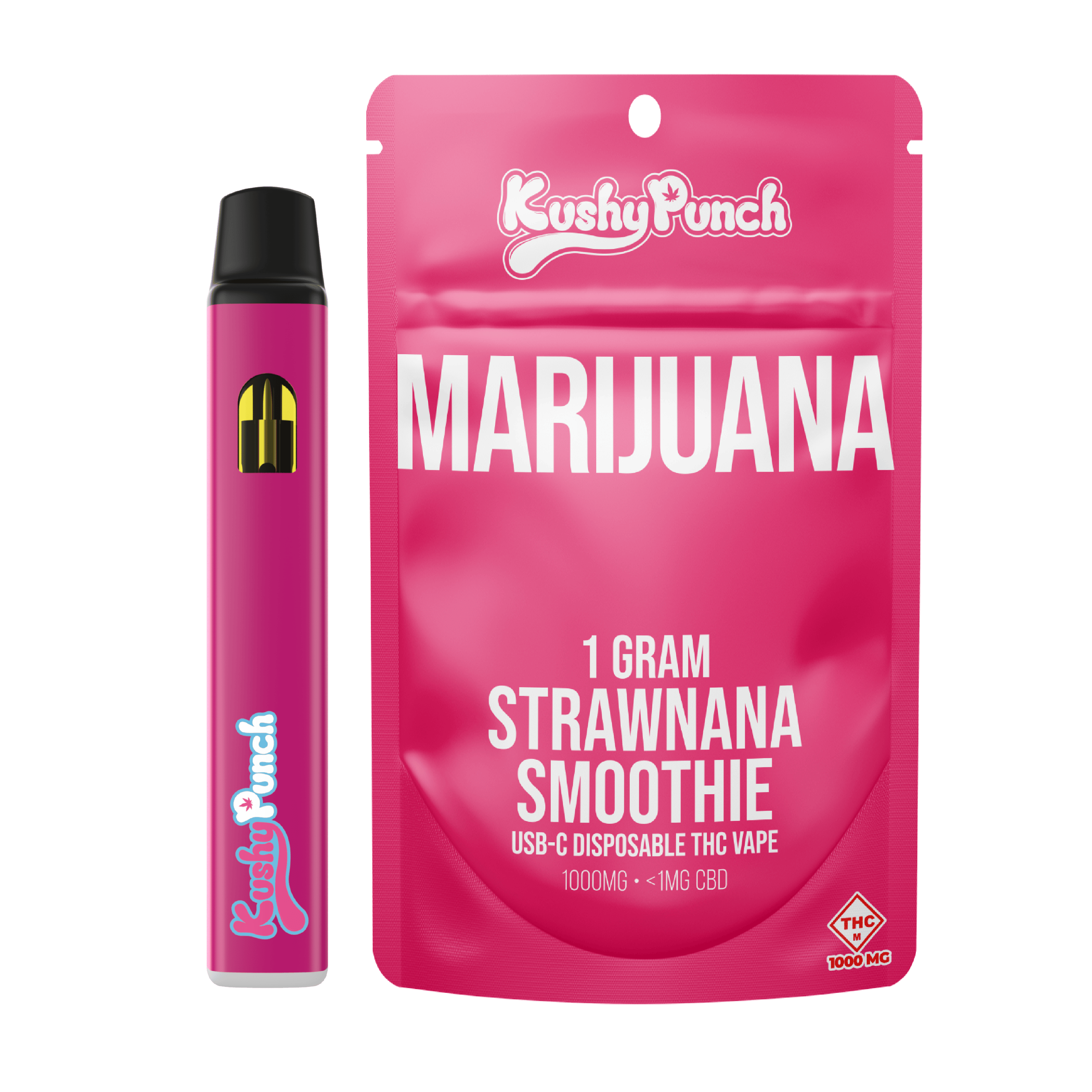 Kushy Punch: Strawnana Smoothie