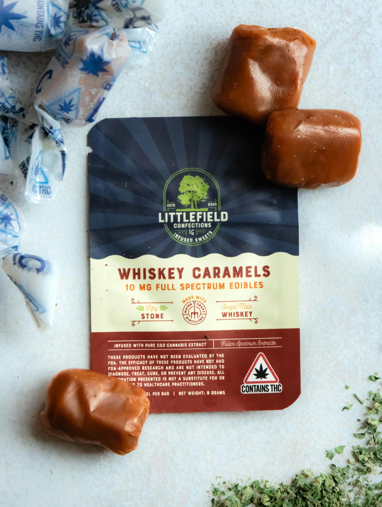 Full Spectrum Whiskey Caramel 10mg Total at Cannabis Haven - Medical Dispensary (Medical Use 18+) Auburn