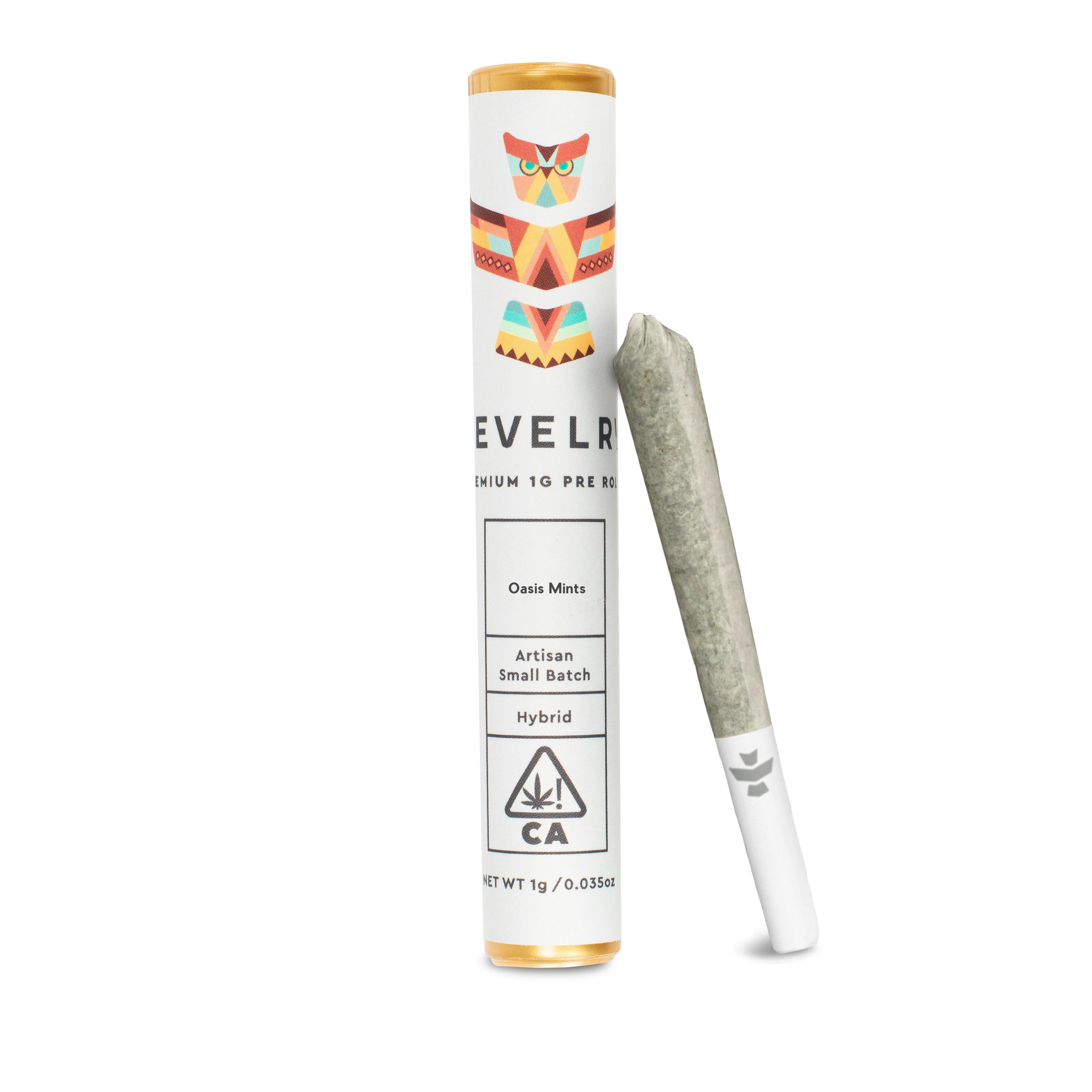 Oasis Mints - Sativa - Pre Roll Single (1g) - Revelry Herb Co