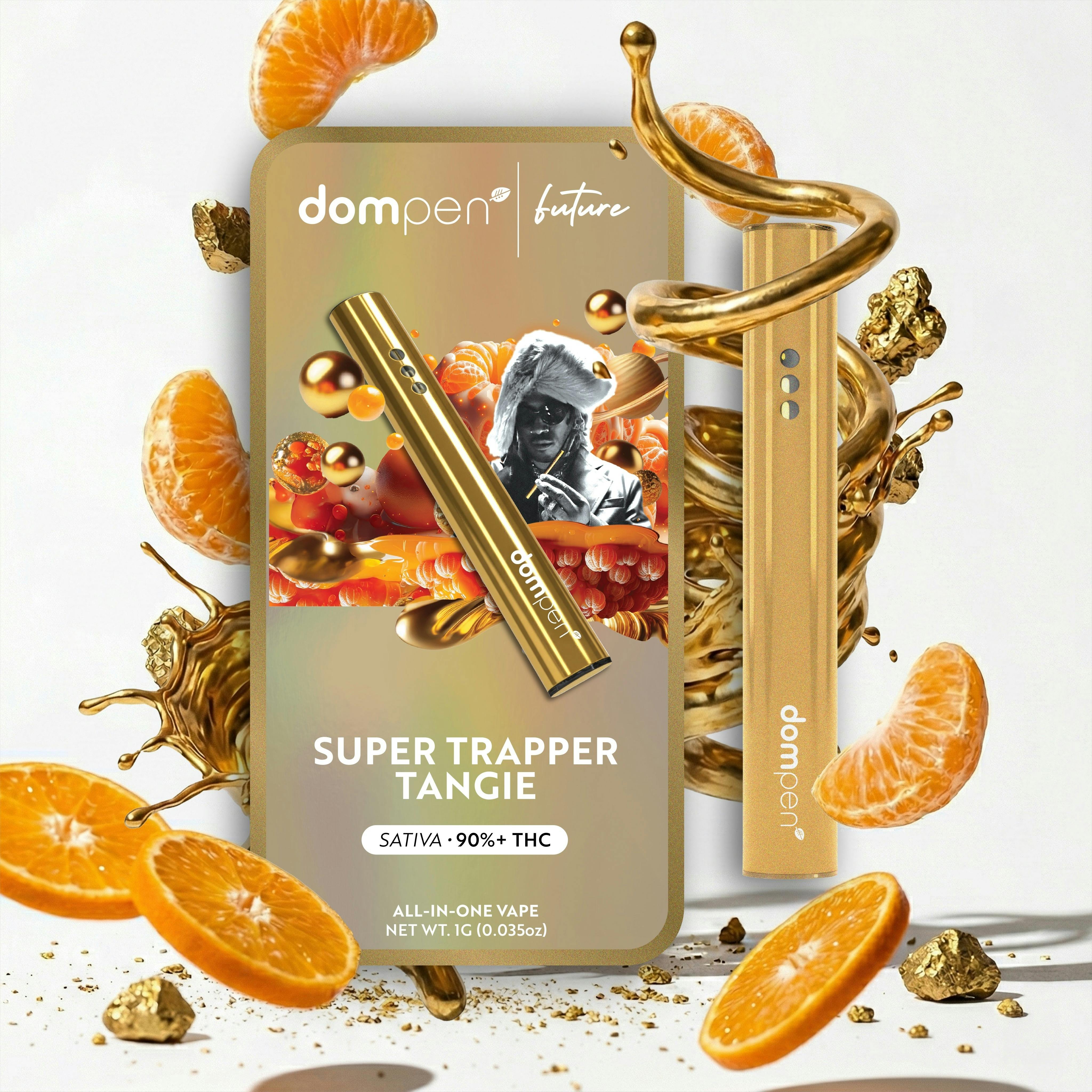 dompen — Orange