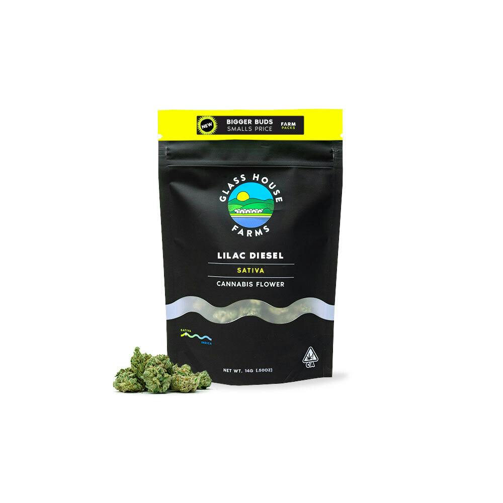 Lilac Diesel [14g Farm Packs] Glass House Farms
