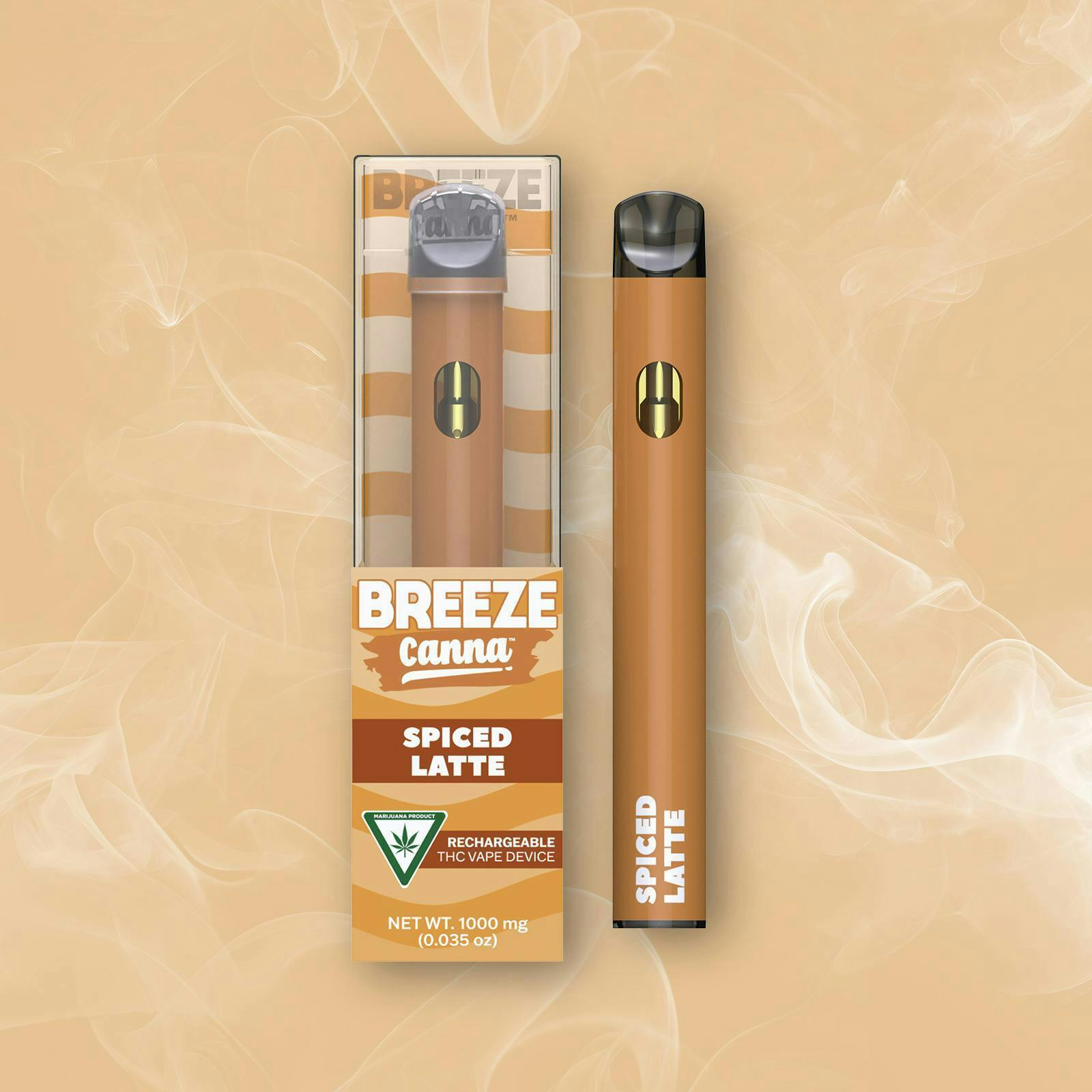 BREEZE Canna | Spiced Latte | Seasonal PLUS Disposable | 1g by BREEZE Canna