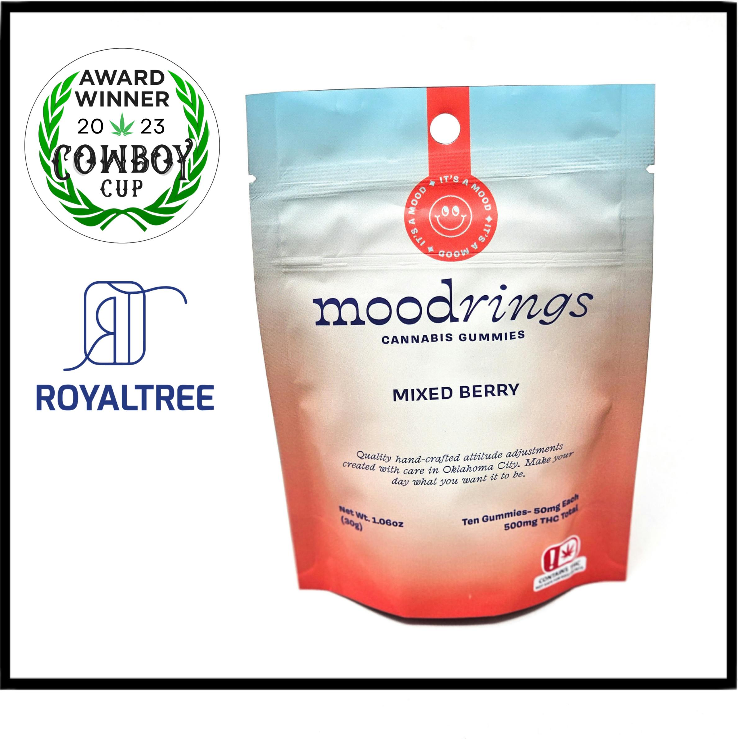 Mood Rings Gummies - 500mg - Mixed Berry