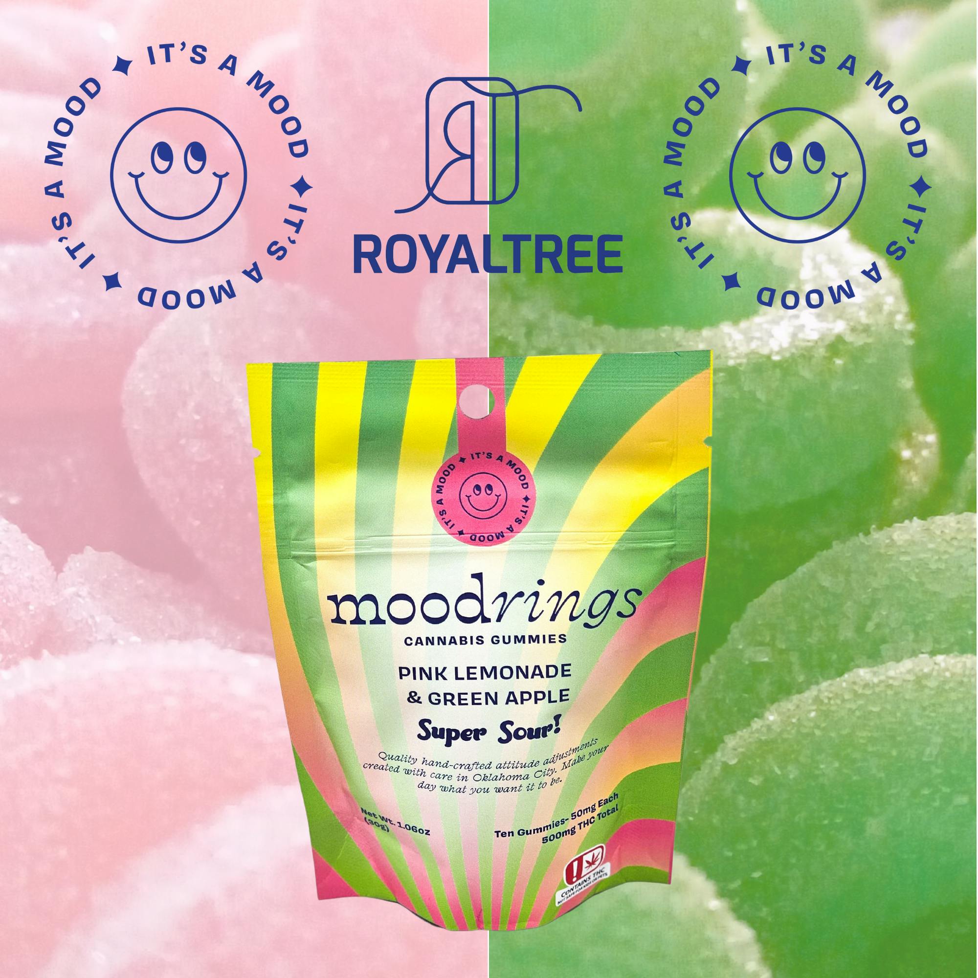 Mood Rings Gummies - 500mg - Super Sour Mix